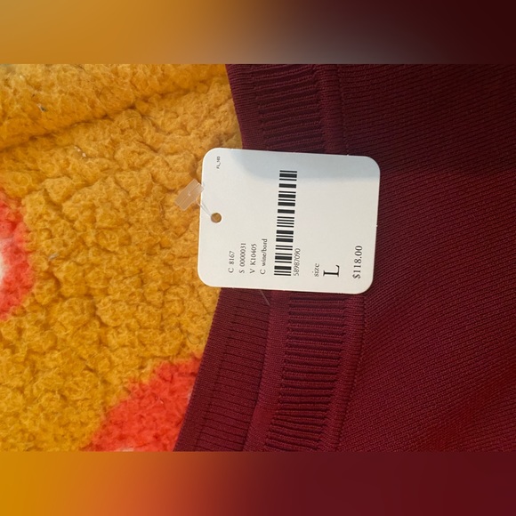 Free People Staycation Set, Size Large, Color: Wine/Maroon - Picture 7 of 8